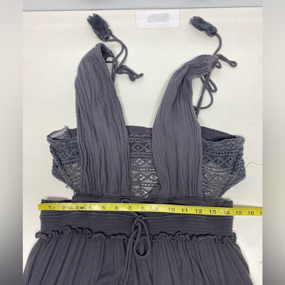 Free People Gray Maxi Dress - Picture 14 of 16